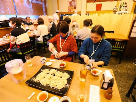 そば打ち体験会