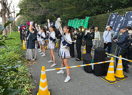 愛知支部・全日本大学駅伝の沿道応援